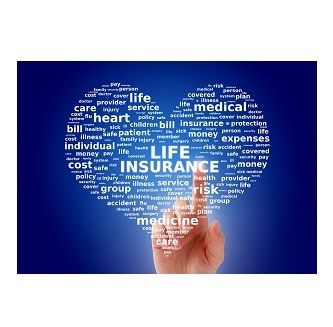 Life insurance concept. Cloud tags over blue background. Profile Photos of Canada Life Insurance Quotes 4711 Yonge Street, Suite 1000 - Photo 1 of 1