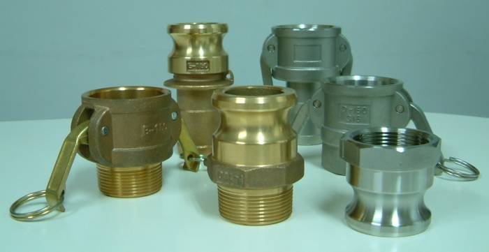 Camlock Coupling, Brass,  Bronze, Aluminum, S/S New Album of Sunze Rubber Ind Co Ltd ä¸­å±±åŒ—è·¯1æ®µ83å··9è™Ÿ7æ¨“701å®¤ - Photo 1 of 4