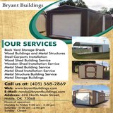 High Quality Back Yard Storage Sheds Noble | Bryant Buildings, Noble