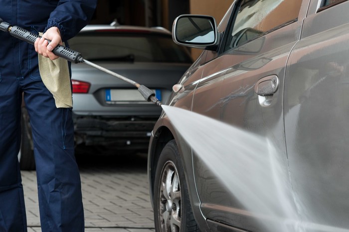 Closeup Of A Mechanic Washing A Car By Pressured Water At Garage New Album of The Car Wash Zone 6501 Eldorado Pkwy - Photo 6 of 12 Closeup Of A Mechanic Washing A Car By Pressured Water At Garage New Album of The Car Wash Zone 6501 Eldorado Pkwy - Photo 6 of 12
