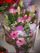 Pink Bouquet, Petals Galore, Beckenham