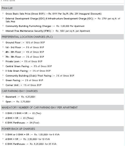  Pricelists of M2K Beau Monde Gurgaon m2k beau monde, Sector104 - Photo 1 of 1