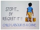 Stop child labour, New Delhi