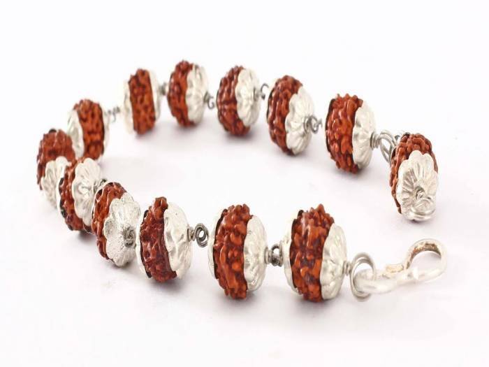 Silver Capped Rudraksh Bracelet Talismans of PowerFortunes.com H.B. Colony - Photo 99 of 108