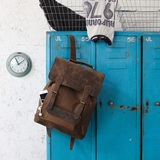Leather Backpack Scaramanga Units 1-3 Prestonhall Industrial Estate 