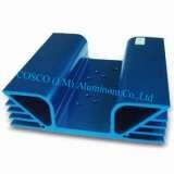 aluminum heatsink with blue anodizing COSCO(JM) ALUMINIUM CO.,LTD No.22,Gaosha Zhong Road, Jiangmen City,Guangdong, China 