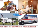  Welcome to Hifly ICU Air Ambulance Service in Delhi at Low Cost 503/2 , Vasundhra, Sector-5, NCR, Delhi, India 