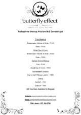 Pricelists of Butterfly Effect