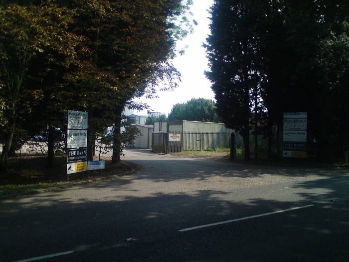 Site Entrance SAFEcic Office of SAFEcic Chestnuts Farm, Langton Green - Photo 2 of 2