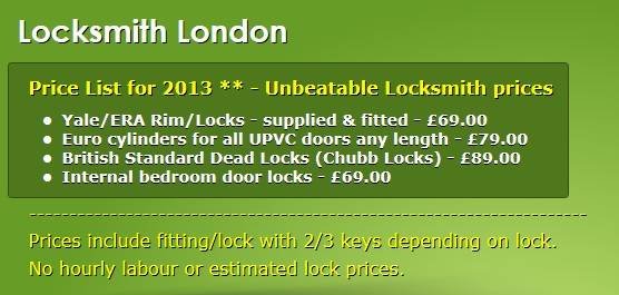  Pricelists of LONDON LOW PRICE LOCKSMITH 020 3514-8632 48 Auckland Rd, - Photo 1 of 1