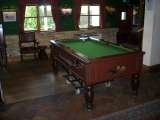 The 'Green Room' where we have a pool table, quiz machine and fruit machine, The Woodman Inn, Royston