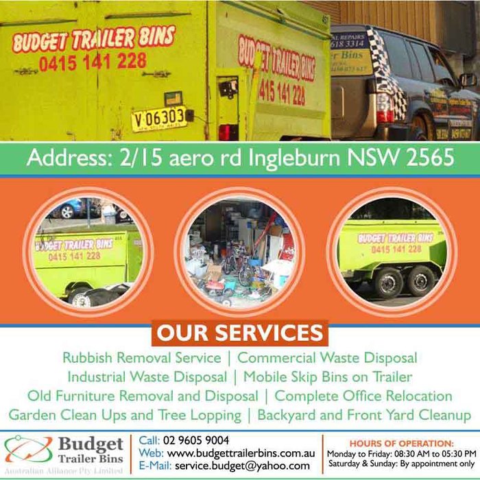  Profile Photos of Trailer Bins for Commercial Waste Disposal Ingleburn | Budget Trailer 2/15 aero rd - Photo 1 of 1