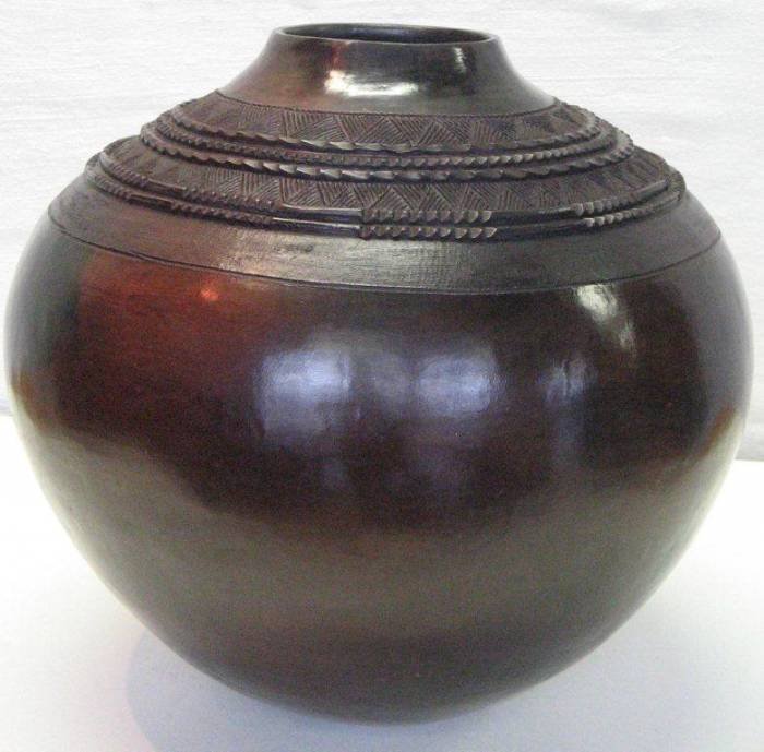 Uphiso by Jabu Nala Traditional Zulu Pots  of The African Art Centre 94 Florida Road - Photo 5 of 5