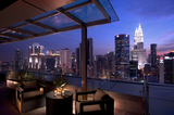 View from hotel DoubleTree by Hilton Hotel Kuala Lumpur The Intermark, 348 Jalan Tun Razak 