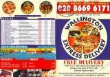 Menus & Prices, Wallington Express Delivery, Wallington