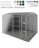 StormShed 2.25m x 1.5m Cyclone
$1,097, Garden Sheds to Melbourne, Brisbane, Sydney, Australia, Melbourne
