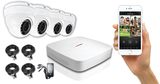 4 Channel Recorder with 4 HD Cameras with Nightvision, CCTV Outlet Ltd, Stevenage