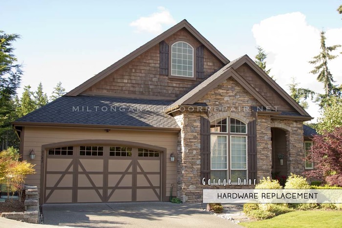 Milton Garage Door Hardware Replacement Profile Photos of Milton Secure Garage Door 1800 Deerfield Pt, Alpharetta, GA - Photo 3 of 14
