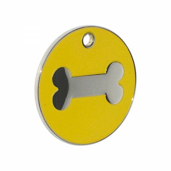 Yellow enamel pet tag - bone motif - from tagmakers.co.uk Enamel Pet Tags of Tag Makers West View - Photo 7 of 37 Yellow enamel pet tag - bone motif - from tagmakers.co.uk Enamel Pet Tags of Tag Makers West View - Photo 7 of 37