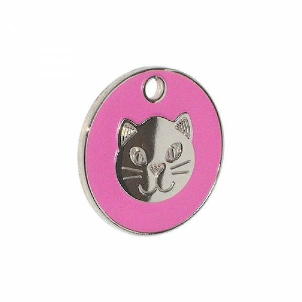 Pink enamel pet tag - cat face motif - from tagmakers.co.uk Enamel Pet Tags of Tag Makers West View - Photo 9 of 37 Pink enamel pet tag - cat face motif - from tagmakers.co.uk Enamel Pet Tags of Tag Makers West View - Photo 9 of 37