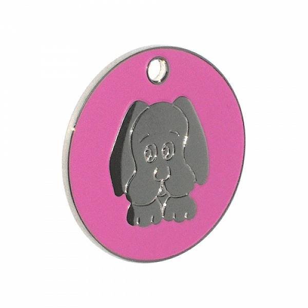 Pink enamel pet tag - dog face motif - from tagmakers.co.uk Enamel Pet Tags of Tag Makers West View - Photo 16 of 37 Pink enamel pet tag - dog face motif - from tagmakers.co.uk Enamel Pet Tags of Tag Makers West View - Photo 16 of 37