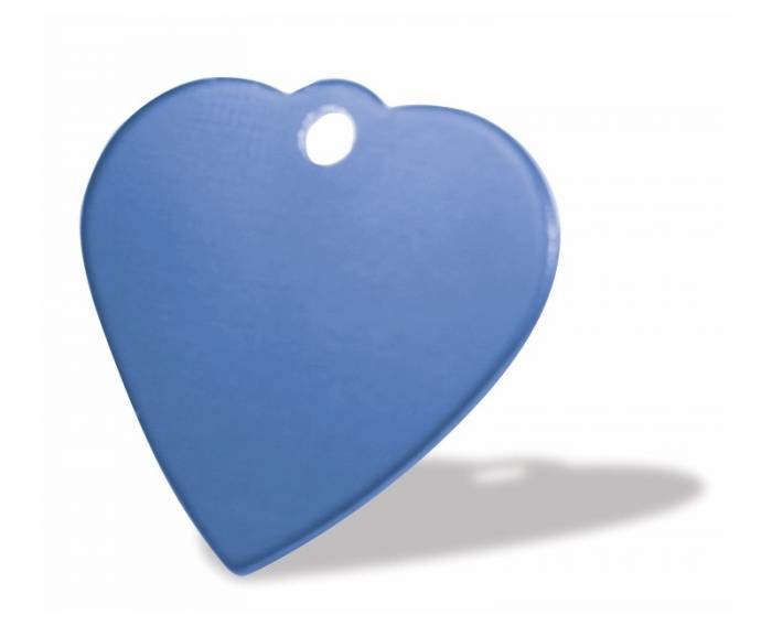 Blue heart-shape aluminium pet tag from tagmakers.co.uk Aluminium Pet Tags of Tag Makers West View - Photo 6 of 25 Blue heart-shape aluminium pet tag from tagmakers.co.uk Aluminium Pet Tags of Tag Makers West View - Photo 6 of 25
