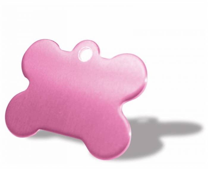 Pink bone-shape aluminium pet tag from tagmakers.co.uk Aluminium Pet Tags of Tag Makers West View - Photo 14 of 25 Pink bone-shape aluminium pet tag from tagmakers.co.uk Aluminium Pet Tags of Tag Makers West View - Photo 14 of 25