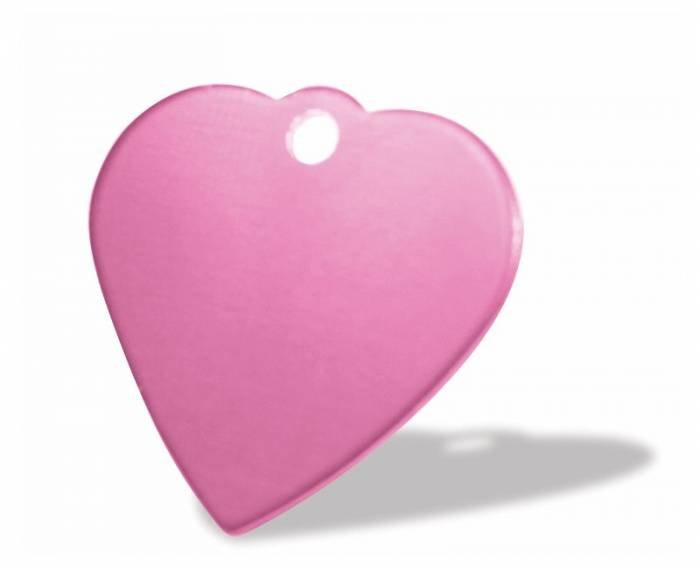 Pink heart-shape aluminium pet tag from tagmakers.co.uk Aluminium Pet Tags of Tag Makers West View - Photo 15 of 25 Pink heart-shape aluminium pet tag from tagmakers.co.uk Aluminium Pet Tags of Tag Makers West View - Photo 15 of 25