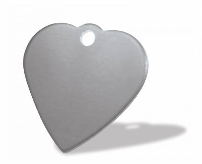 Sliver heart-shape aluminium pet tag from tagmakers.co.uk Aluminium Pet Tags of Tag Makers West View - Photo 24 of 25 Sliver heart-shape aluminium pet tag from tagmakers.co.uk Aluminium Pet Tags of Tag Makers West View - Photo 24 of 25