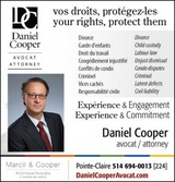 Daniel Cooper Avocat Lawyer, Pointe Claire