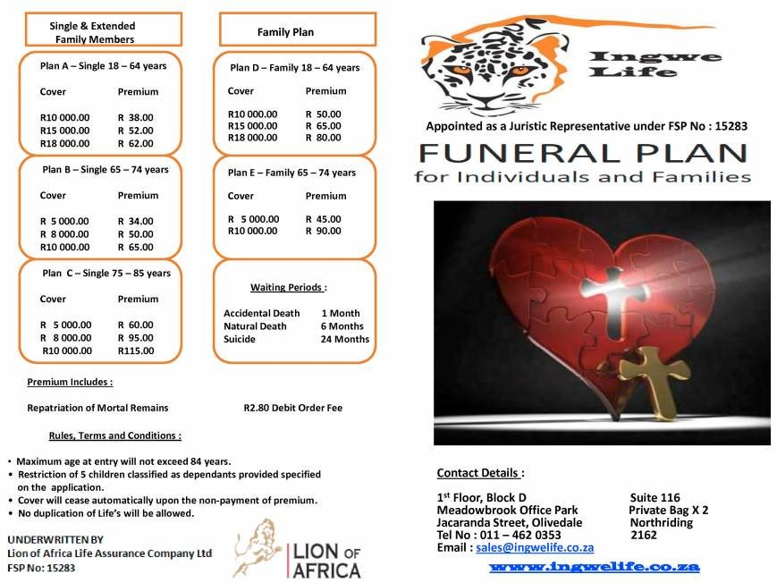 Pricelists of Ingwe Life Ingwe House, 1st Floor, Block D, Meadowbrook Office Estate, Jacaranda Street, Olivedale. - Photo 3 of 4
