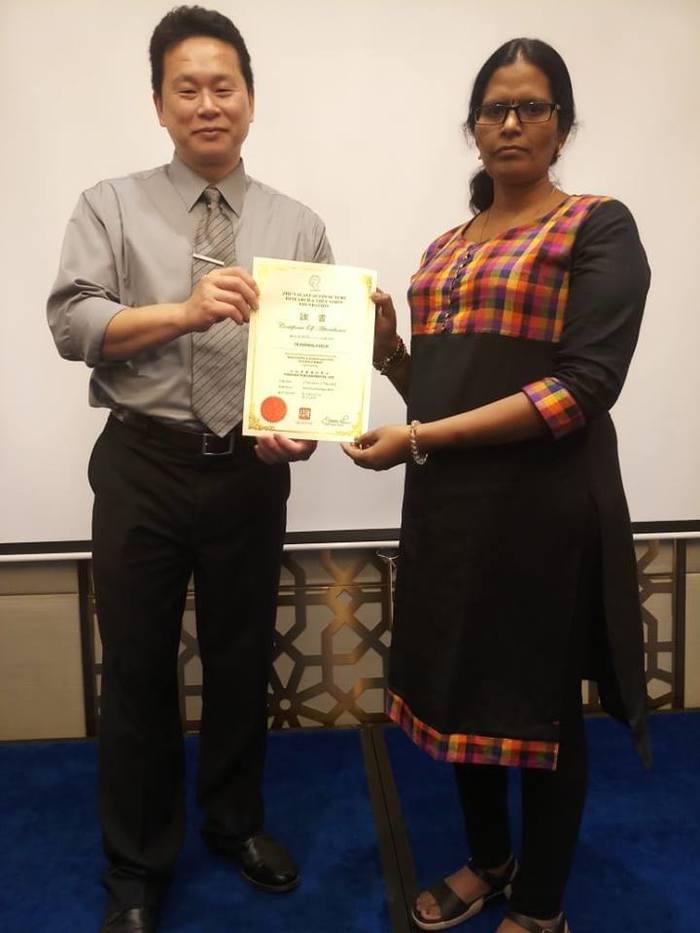 Acupuncturist Parimala Selvi with Dr. James C Lu Acupuncture Treatment Near Me of Chennai Jayanth Acupuncture Clinic # 33/18, 1st Floor, School Street, Next to Mahindra First Choice - Photo 27 of 27