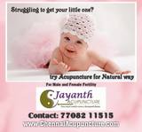 Fertility Acupuncture treatment in Chennai Chennai Jayanth Acupuncture Clinic # 33/18, 1st Floor, School Street, Next to Mahindra First Choice 