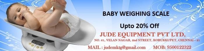  Profile Photos of JUDE EQUIPMENT PVT LTD _ DIGITAL WEIGHING SCALE DEALERS, DIGITAL SCALES MANUFACTURERS & SUPPLIERS OF POCKET JEWELLERY SCALES, ELECTRONIC COMPACT SCALES, DIGITAL KITCHEN SCALES, DIGITAL LED BATHROOM SCALES, PORTABLE SCALES, DIGITAL LUGGAGE SCALES, DIGITAL POCKET HANGING SCALES MANUFACTURER OF DIGITAL WEIGHING SCALES, POCKET SCALES, PORTABLE SCALES, COMPACT SCALES, KITCHEN SCALES, POCKET JEWELLERY SCALES, DIGITAL LUGGAGE SCALES - Photo 29 of 33