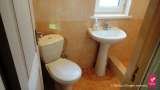 One of the bathrooms at Vila Roz., Vila Roz, Trebujeni