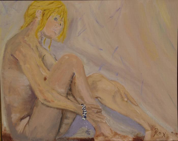 Illusion, oil on canvas panel, 16