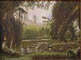 Central Park, oil on canvas panel, 12