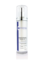 An antioxidant-rich, lightweight and oil-free SPF 46, contains an innovative blend of skin soothing properties. <br />
<br />
https://www.drsylviaskincare.com/product/sheer-defense-tinted-spf-46-with-broad-spectrum/ Dr. Sylvia Skin Care Metamorphosis Holdings Pte Ltd 237 Pandan Loop #06-04 Singapore 128424 