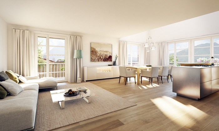 Exclusive apartment near the lake in the town of Tegernsee Exclusive Residences & Apartments of Quartier Tegernsee â€“ Exclusive Residences & Apartments HochfeldstraÃŸe 8 - Photo 2 of 3