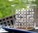 Midas Touch Gold Whisky Tumbler, supplied and engraved by Frosted Lime using our exclusive crossword design Frosted Lime Ltd Intech House, 35 Cam Centre, Wilbury Way 