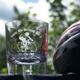 Customer's own whisky tumbler engraved by Frosted Lime Frosted Lime Ltd Intech House, 35 Cam Centre, Wilbury Way 