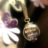 Forget-Me-Not Necklace supplied and engraved by Frosted Lime Frosted Lime Ltd Intech House, 35 Cam Centre, Wilbury Way 