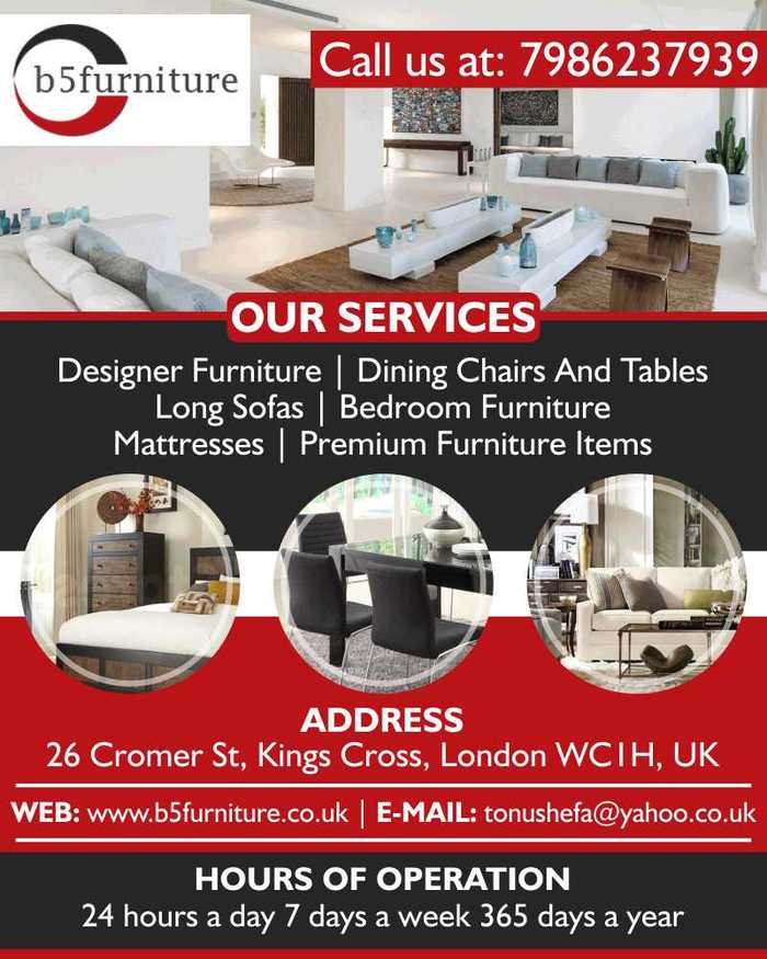  Profile Photos of B 5 Furniture | The Best Furniture Shop London 26 Cromer St, Kings Cross - Photo 2 of 2