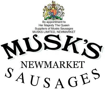 Logo with Royal Warrant Profile Photos of Musks Newmarket Sausages 4 Goodwin Business Park - Photo 1 of 8