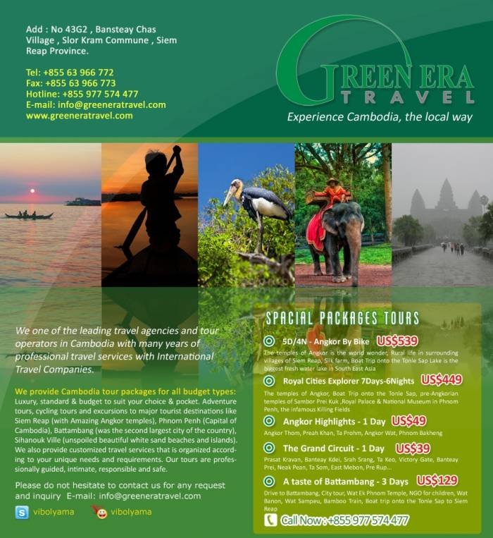  Profile Photos of Green Era Travel - Cambodia Tour Operator National Road 6, - Photo 1 of 1