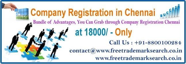 Happy Beginning with Company Registration Chennai<br />
<br />
Establish now your company in Chennai as there is availed the company registration chennai to allow for receiving incorporation certificate. You can simply manage entire steps of company registration as Company Registration Bangalore of Free Trademark Search S-191 C, 3rd floor,Manak Complex,School Block, Shakarpur - Photo 6 of 8