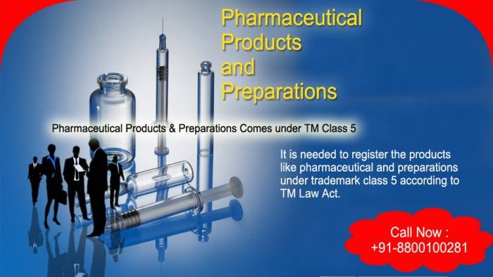 Pharmaceutical Products & Preparations Comes under TM Class 5<br />
It is needed to register the products like pharmaceutical and preparations under trademark class 5 according to TM Law Act. Trademark Registration of Free Trademark Search S-191 C, 3rd floor,Manak Complex,School Block, Shakarpur - Photo 15 of 49