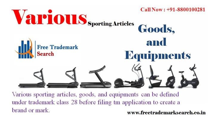 Various Sporting Articles, Goods, and Equipments Trademark Search of Free Trademark Search S-191 C, 3rd floor,Manak Complex,School Block, Shakarpur - Photo 145 of 230
