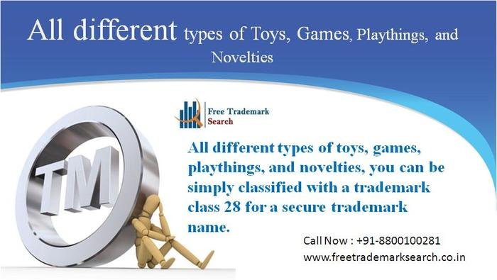All different types of Toys, Games, Playthings, and Novelties Trademark Search of Free Trademark Search S-191 C, 3rd floor,Manak Complex,School Block, Shakarpur - Photo 146 of 230