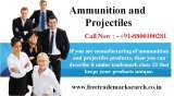 If you are manufacturing of ammunition and projectiles products, than you can describe it under trademark class 13 that keeps your products unique. Free Trademark Search S-191 C, 3rd floor,Manak Complex,School Block, Shakarpur 